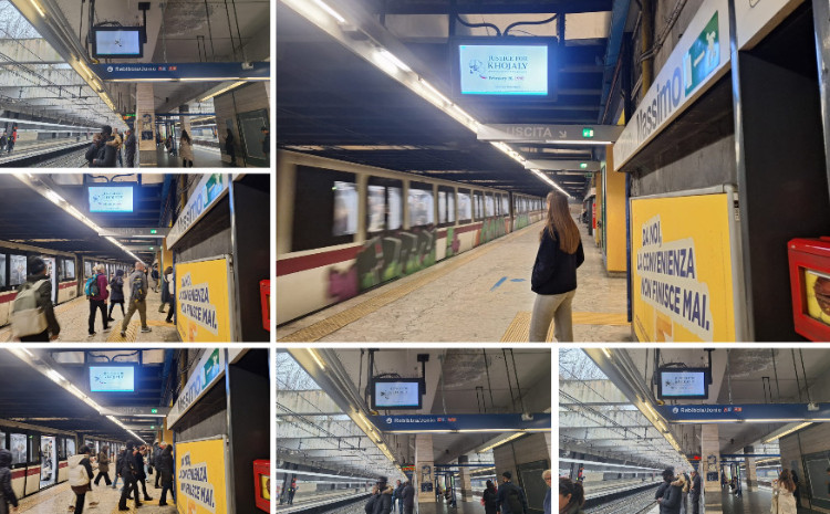 Romada Xocalı soyqırımı ilə bağlı məlumatlandırma kampaniyası keçirilir 