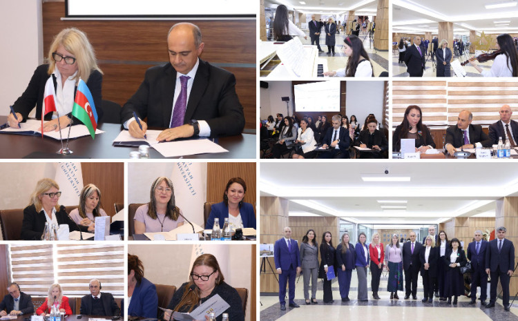 BSU-da “Dil-dialoq məkanı kimi: Azərbaycan - Polşa münasibətləri” mövzusunda konfrans keçirilib 