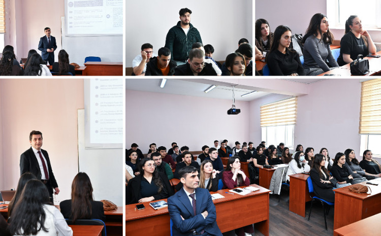 Azərbaycan Turizm və Menecment Universitetinin tələbələri üçün açıq dərs keçirilib 