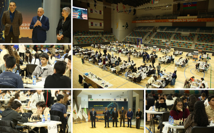 Gəncədə şahmat üzrə Azərbaycan çempionatının final mərhələsi başladı 