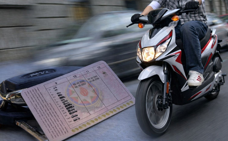 Baş Dövlət Yol Polisi İdarəsinin moped sürücülərinə müraciəti 