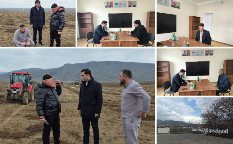 ASF-nun İdarə Heyətinin sədri Fuad Sadıqov Xocavənddə vətəndaşları qəbul edib, təsərrüfatlara baş çəkib 
