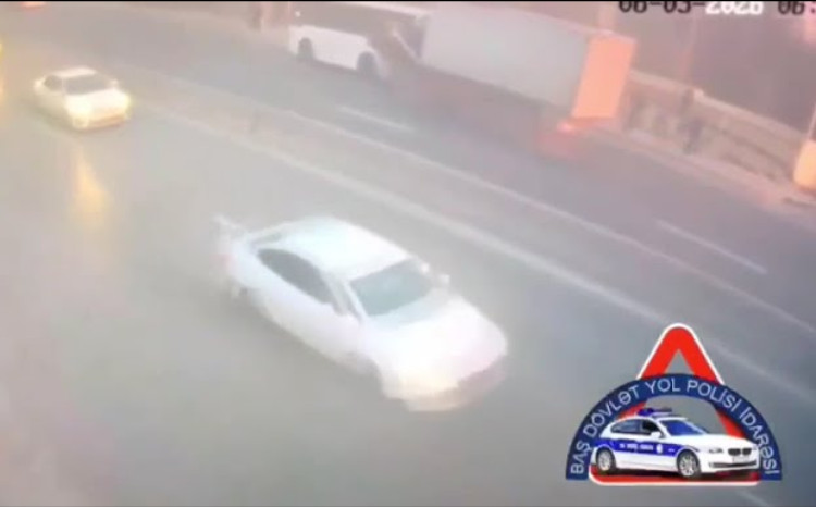Sükan arxasında məsuliyyətsizlik ağır yol qəzası ilə nəticələndi - VİDEO