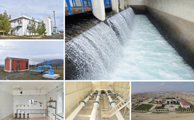 8 rayonun ərazisindən keçən Oğuz-Qəbələ-Bakı su kəmərinin mənbəyindən reportaj - VİDEO