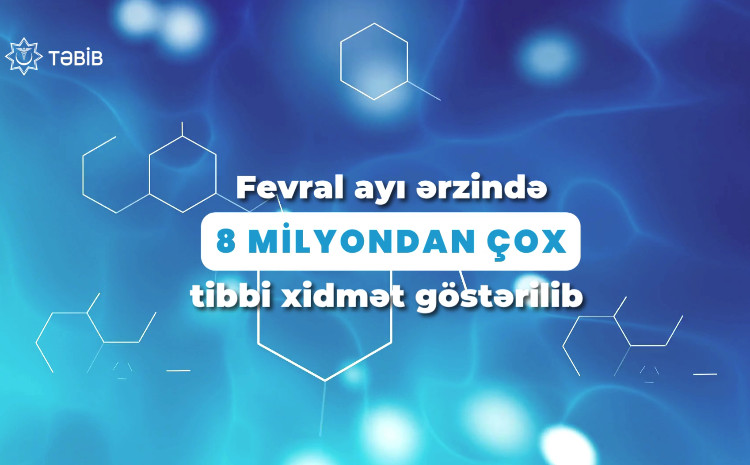 Fevral ayı ərzində 8 milyondan çox tibbi xidmət göstərilib - VİDEO