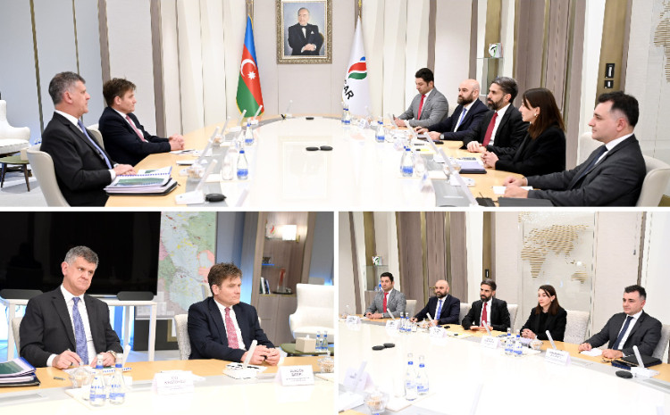 SOCAR-ın prezidenti bp-nin icraçı vitse-prezidenti ilə görüşüb 