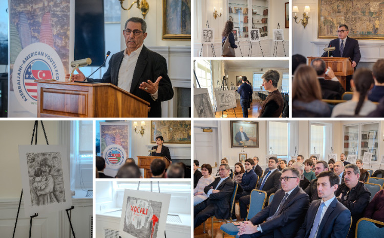 Kolumbiya Universitetində Xocalı soyqırımının qurbanları yad olunub 