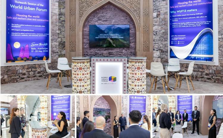 WUF13 Presented at the Exhibition of the Azerbaijan International Investment Forum 