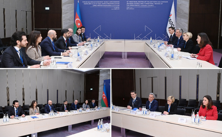 SOCAR-ın prezidenti “TotalEnergies” şirkətinin baş vitse-prezidenti ilə görüşüb 