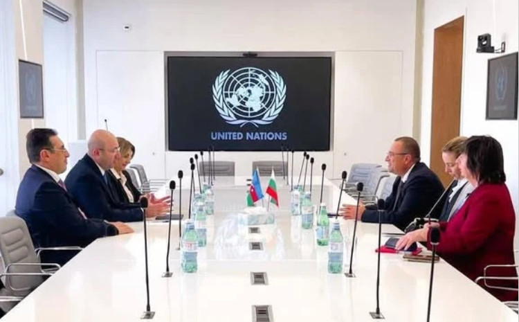 Анар Гулиев встретился с министром регионального развития Болгарии Иваном Ивановым 