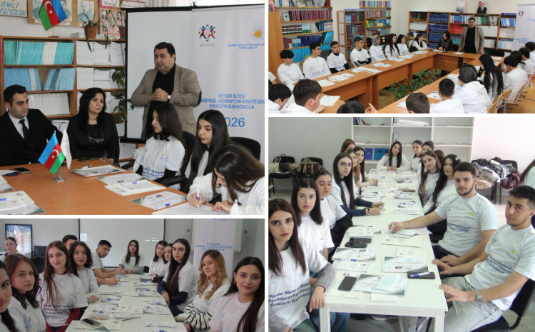“Heydər Əliyev və Müstəqil Azərbaycan Konstitusiyası: Gənclərin Düşüncəsilə” layihəsi uğurla yekunlaşıb 