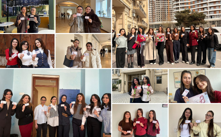 "ADPU TV" könüllülərindən 8 Mart sürprizi 