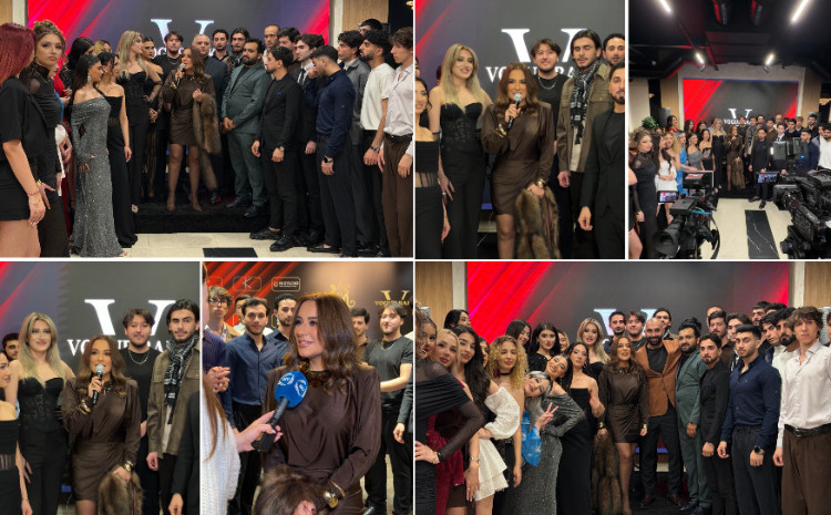 Xalq artisti Tünzalə Ağayeva “Miss Mister of Azerbaijan”ın finalçıları ilə bir arada - VİDEO
