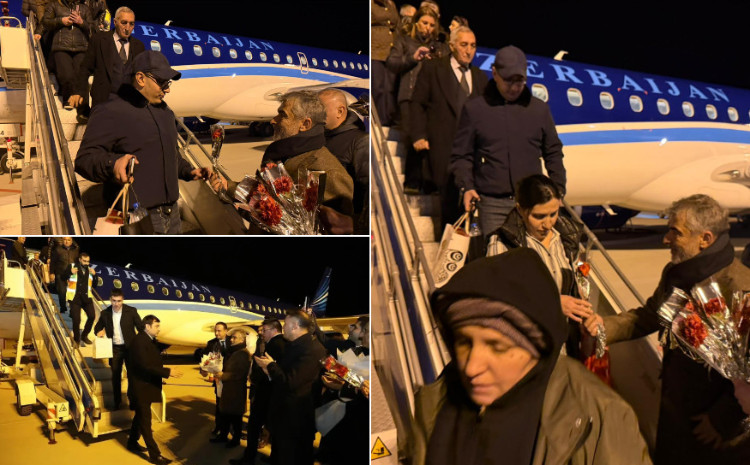 Türkiyə yenə böyük qardaşlıq etdi: Azərbaycanlı sərnişinlər çiçəklərlə qarşılandı 