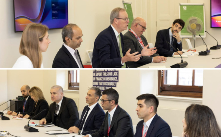 Minister Rashad Nabiyev Meets with the CEO of UK Export Finance 