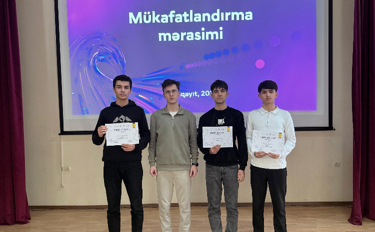 Команда БГУ победила в конкурсе «Sumqayıt Cup» 