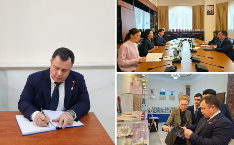 Ombudsman Səbinə Əliyeva Moldovanın ölkəmizdəki səfirini qəbul edib 
