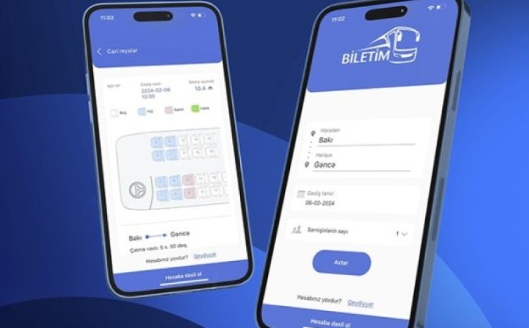 Sərnişinlərin 60% bölgələrə səfərini onlayn bilet əldə edərək reallaşdırıb 