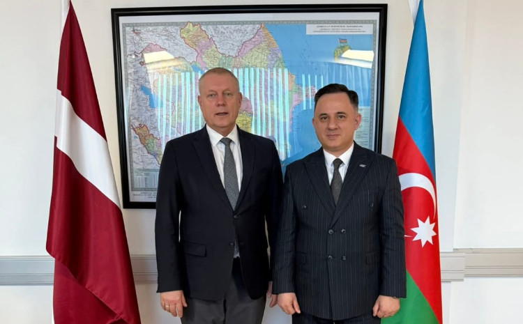 AQC rəhbərliyi Latviya səfirliyində: iqtisadi əməkdaşlıq və islahatlar müzakirə olundu 