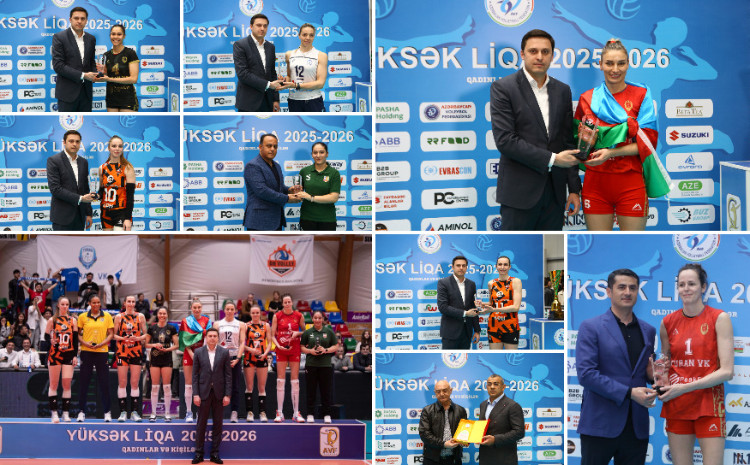 Azərbaycan voleybolunda ilin ən parlaq adları açıqlandı 