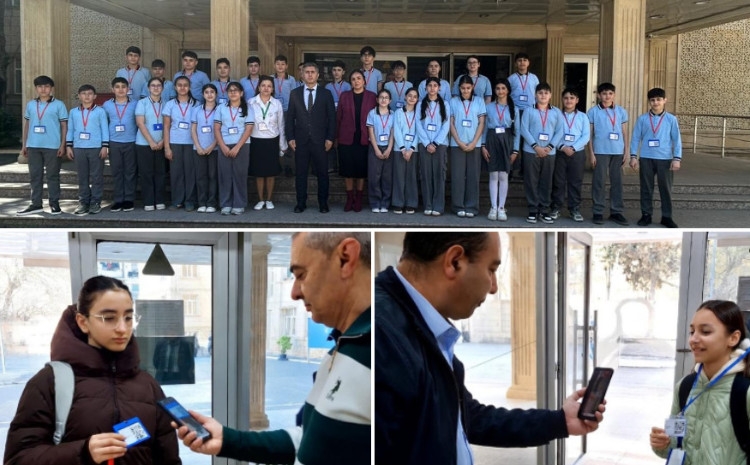 Paytaxt məktəbində QR kod əsaslı davamiyyət sistemi 