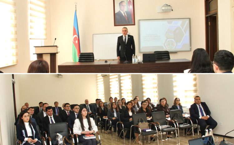Vəkillər Kollegiyasının sədri yeni təyin olunan hakimlər üçün icbari tədris keçib 