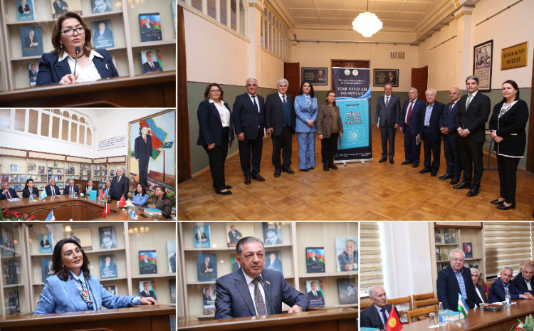 ADPU-da “Türk xalqları ədəbiyyatı” kitabının təqdimatı keçirilib 