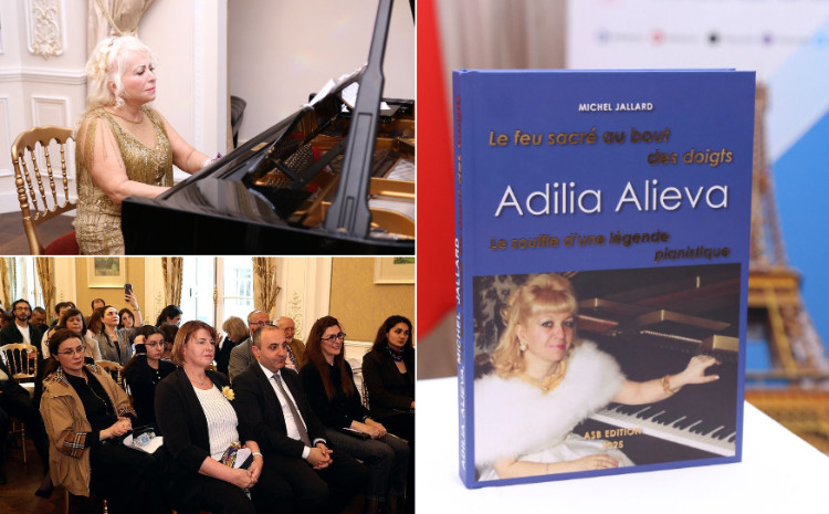 Fransada dünya şöhrətli pianoçu Adilə Əliyevanın konserti olub 