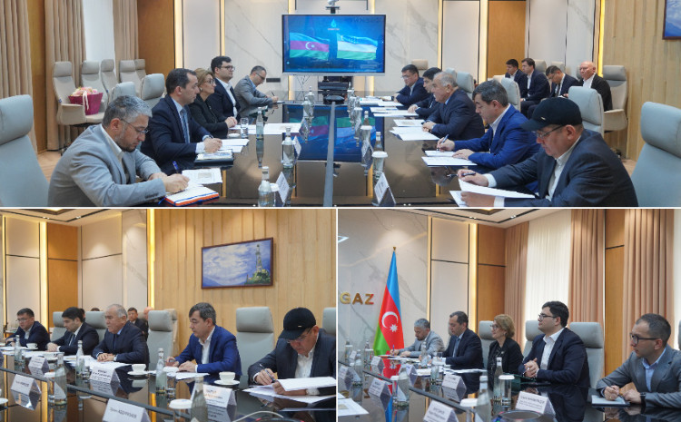 SOCAR-ın vitse-prezidenti “Özbəkneftqaz” ASC-nin İdarə Heyətinin sədri ilə görüşüb 