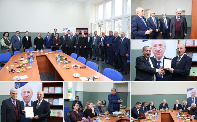 ADPU-da professor Müseyib İlyasovun 75 illik yubileyi qeyd edilib 