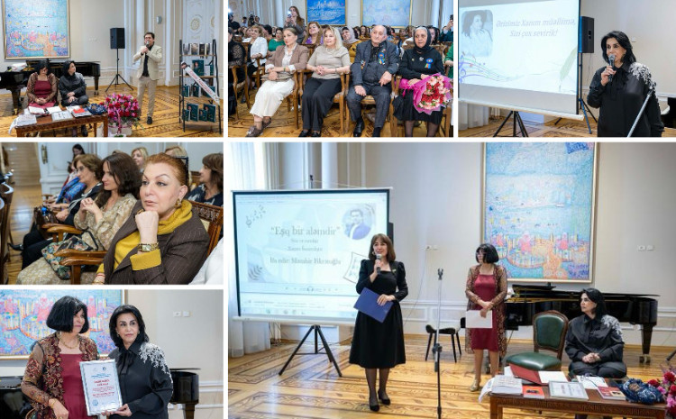 Tanınmış şair və bəstəkar Xanım İsmayılqızının yubiley gecəsi keçirildi - VİDEO