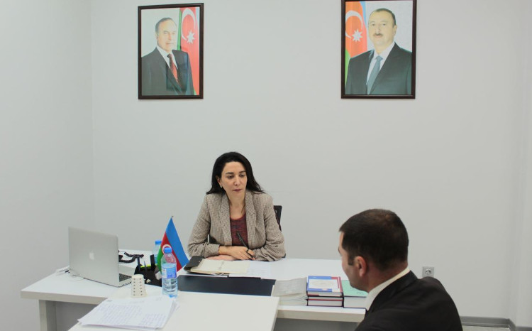 Ombudsman Səbinə Əliyeva növbəti qəbul keçirib 