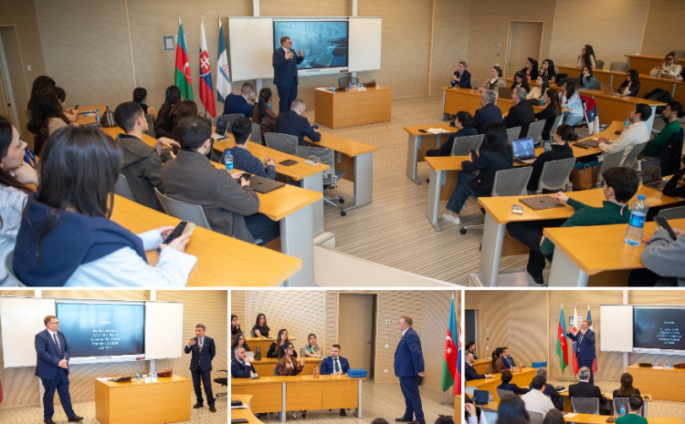 Slovakiya Ombudsmanı ADA Universitetində tələbələrlə görüş keçirib 