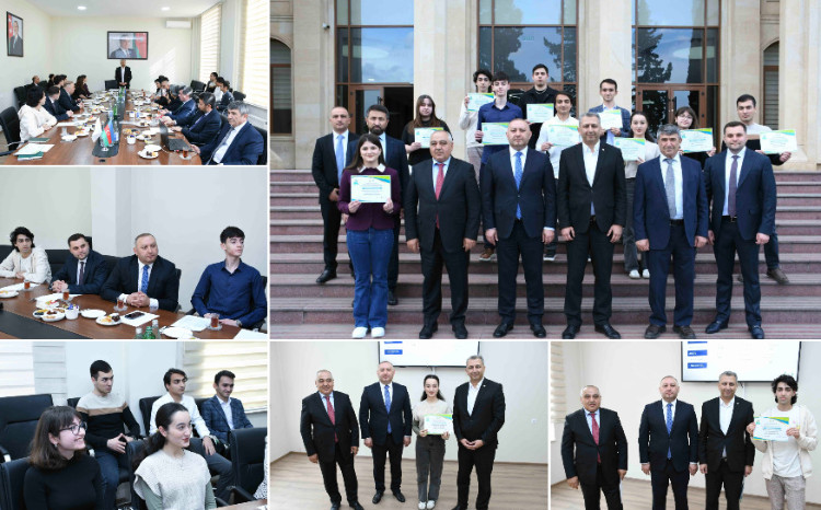 “Azərbaycanın gənc aqro liderləri” təqaüd proqramının qalibləri ilə görüş keçirilib 