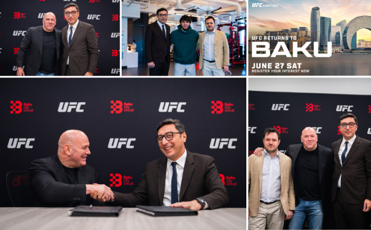 UFC döyüşləri yenidən Bakıda keçiriləcək 