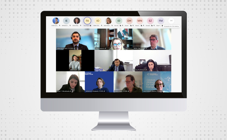 Состоялась информационная сессия в целях усиления сотрудничества между Азербайджаном и Международным транспортным форумом 