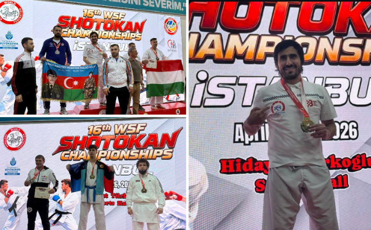 İstanbulda keçirilən dünya çempionatında Azərbaycan karateçiləri uğurlu nəticələr əldə ediblər 