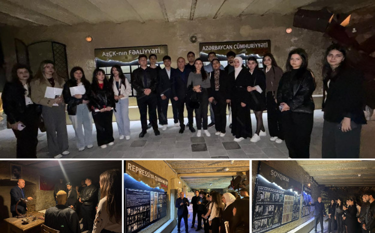 BDU tələbələri Siyasi repressiya qurbanları muzeyində 
