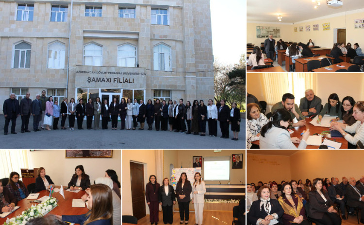 ADPU-nun Elmi-Tədqiqat Mərkəzi Şamaxı filialında metodiki təlimlər keçirib 