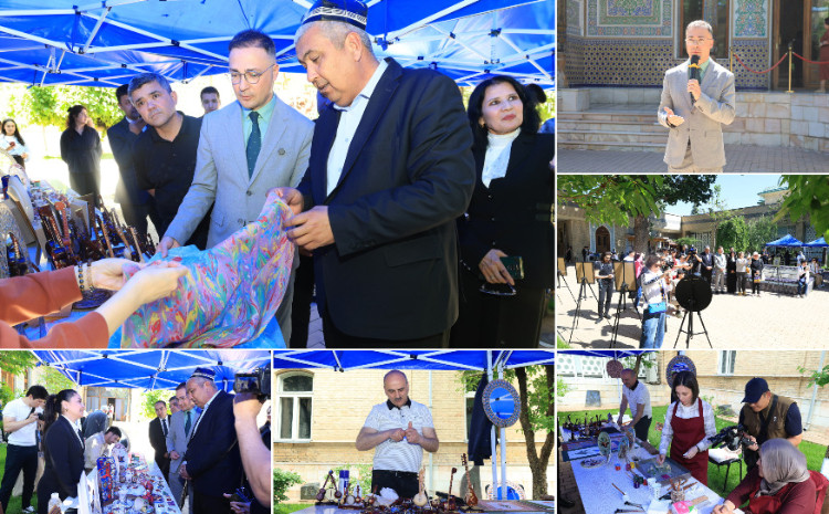 Daşkənddə “Naxışların dili - ortaq mirasın səsi” çərçivəsində ustad dərsləri və sərginin açılışı keçirilib 