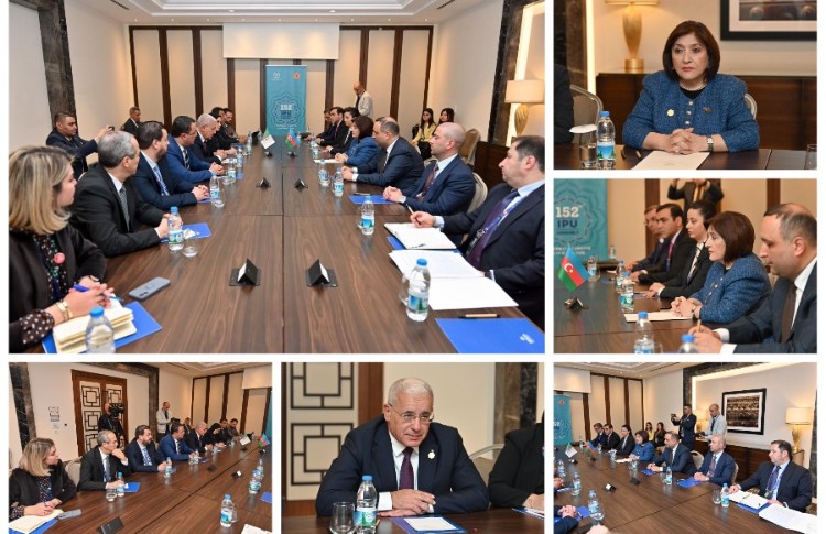 Спикер Милли Меджлиса Сагиба Гафарова встретилась с председателем Национального Народного Собрания Алжира 