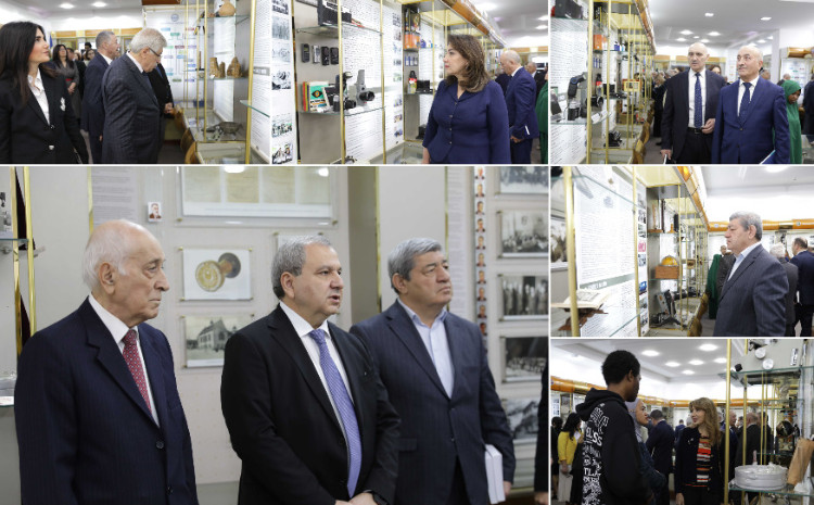 BDU-nun tarixi muzeyinin yenidənqurulmadan sonra açılış mərasimi 