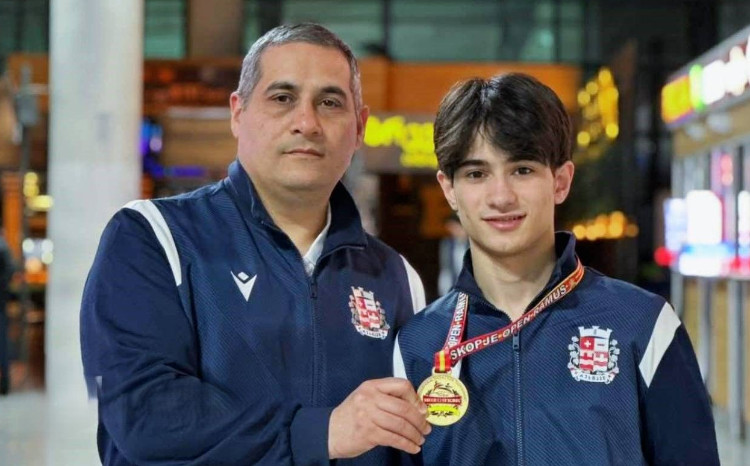 Soydaşımız Şimali Makedoniyada 1-ci yerin sahibi olub 