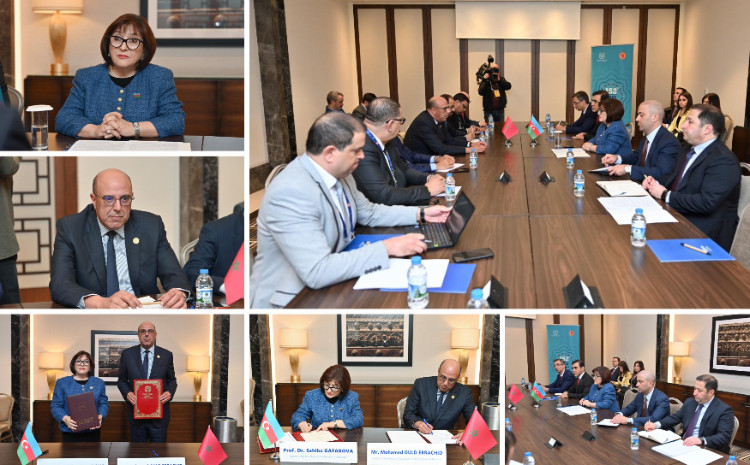 Спикер Милли Меджлиса Сагиба Гафарова встретилась с председателем Палаты Советников Парламента Королевства Марокко 