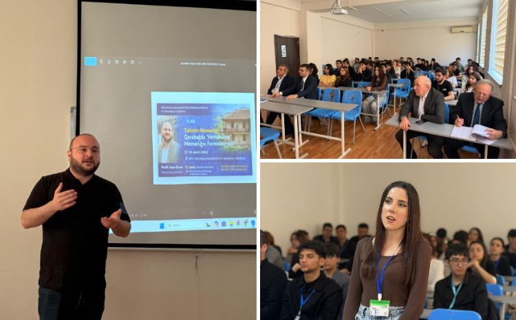 «Архитектура природы: формирование вернакулярной архитектуры в Карабахе» - мастер-класс в БГУ 