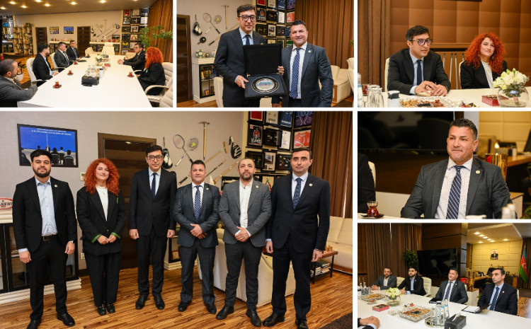 Fərid Qayıbov Dünya Kapoeyra Federasiyasının prezidenti ilə görüşdü 