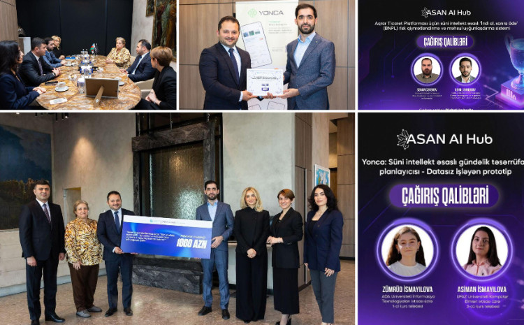 "ASAN AI Hub" ilk çağırışlar üzə qalibləri müəyyən edib 