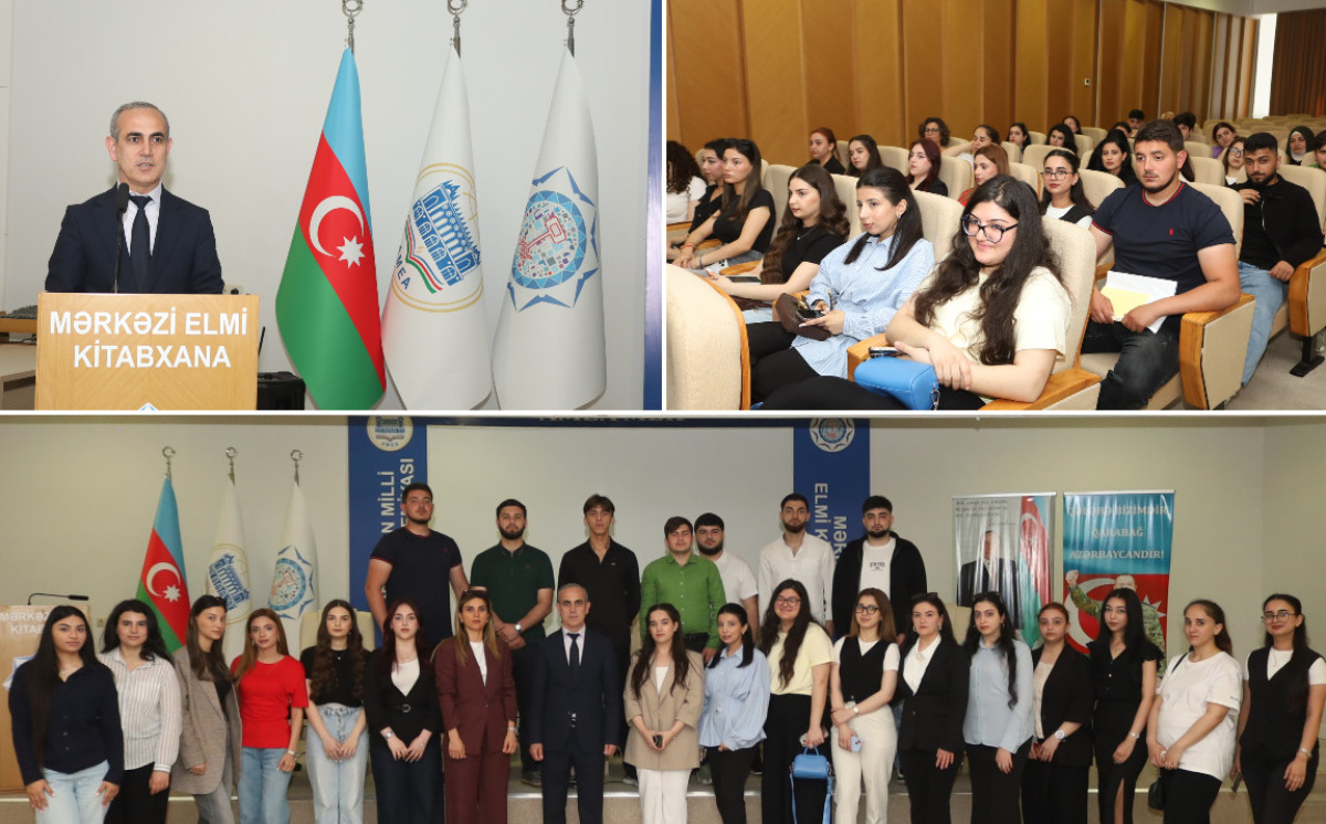 MEK-də istehsalat təcrübəsini başa vurmuş tələbələrlə görüş keçirilib 