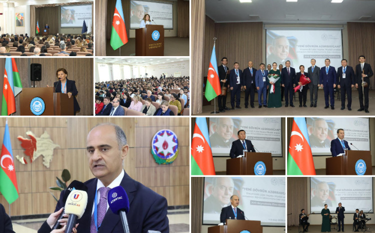 BSU-da "Yeni dövrün Azərbaycanı" beynəlxalq elmi konfransı keçirilib 