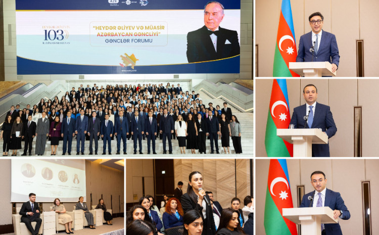 “Heydər Əliyev və müasir Azərbaycan gəncliyi” mövzusunda gənclər forumu keçirilib 